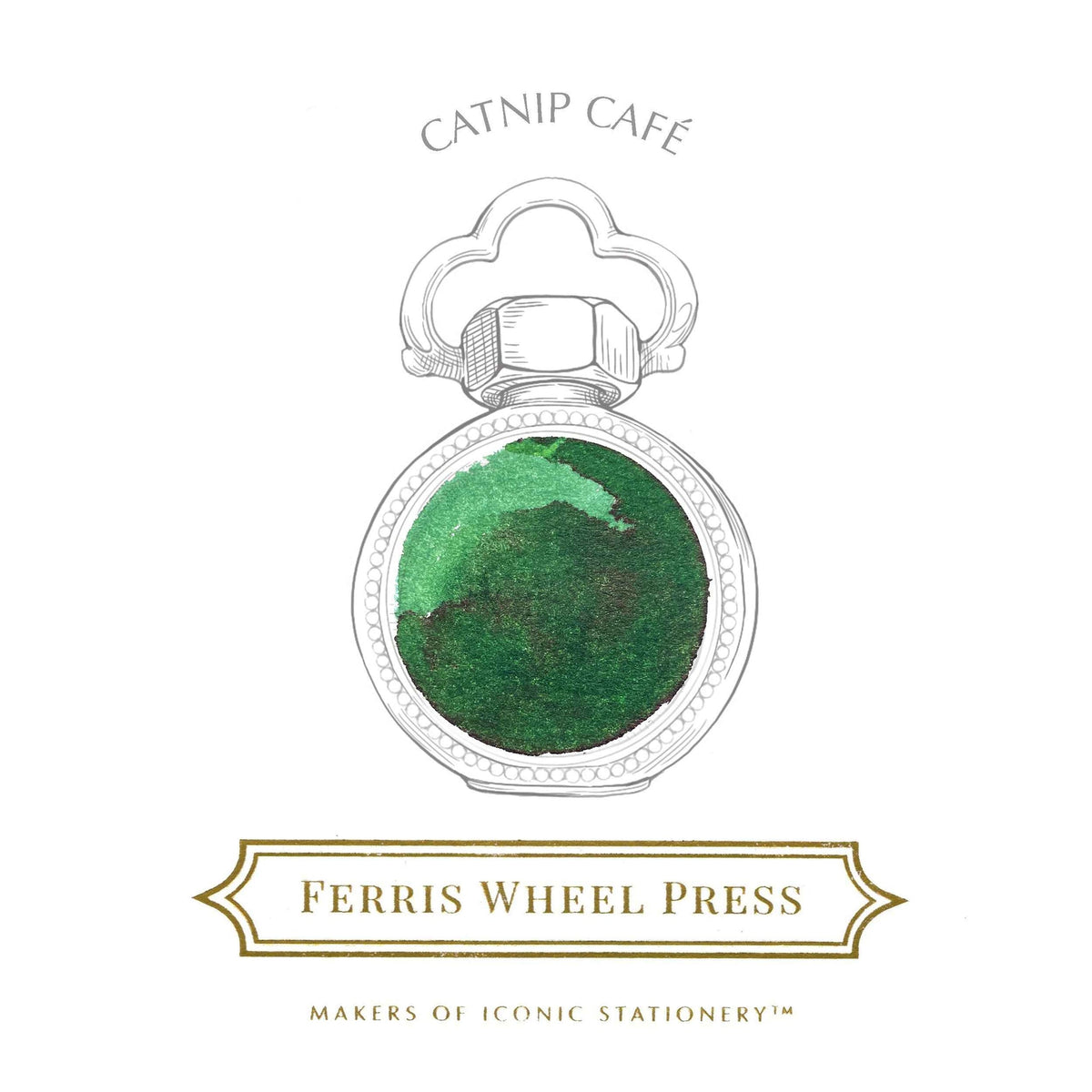 Blekk til fyllepenn 10 ml – Catnip Café