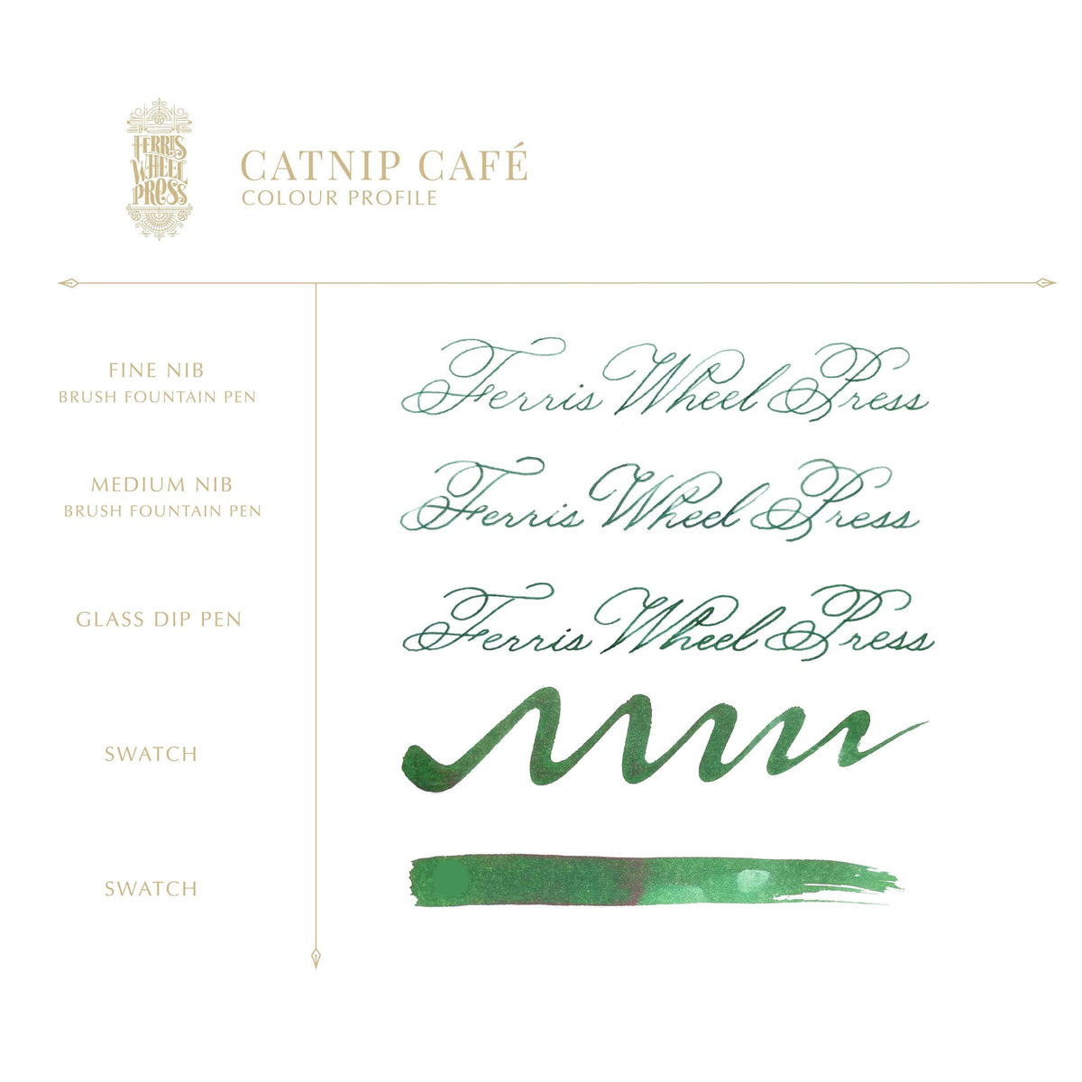 Blekk til fyllepenn 10 ml – Catnip Café