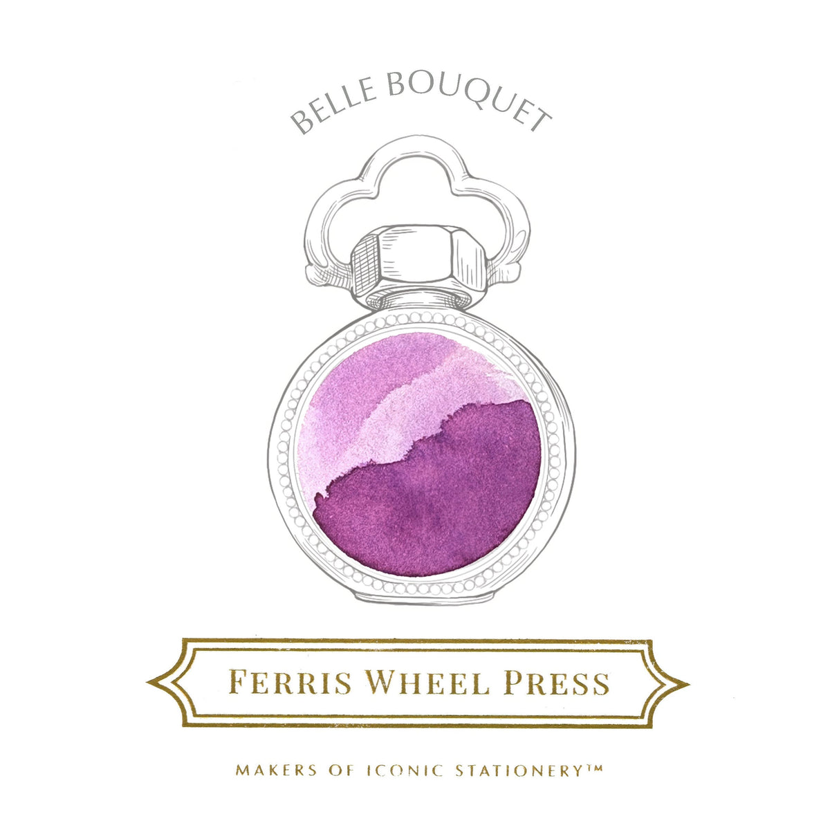 Blekk til fyllepenn 10 ml – Belle Bouquet