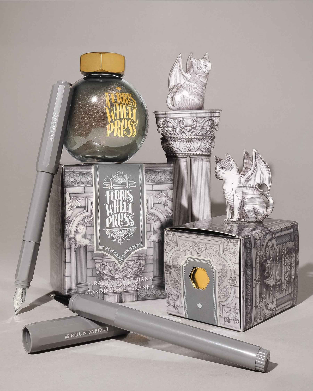 Blekk til fyllepenn 20 ml – Granite Guardians