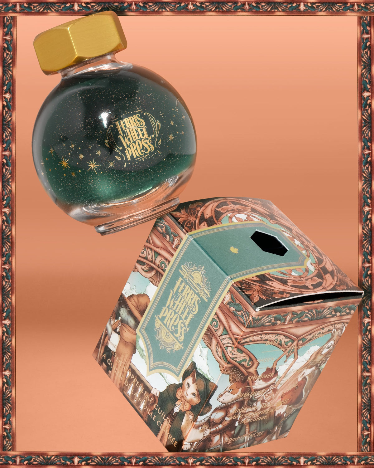 Blekk til fyllepenn 20 ml – The Copperleaf Guild