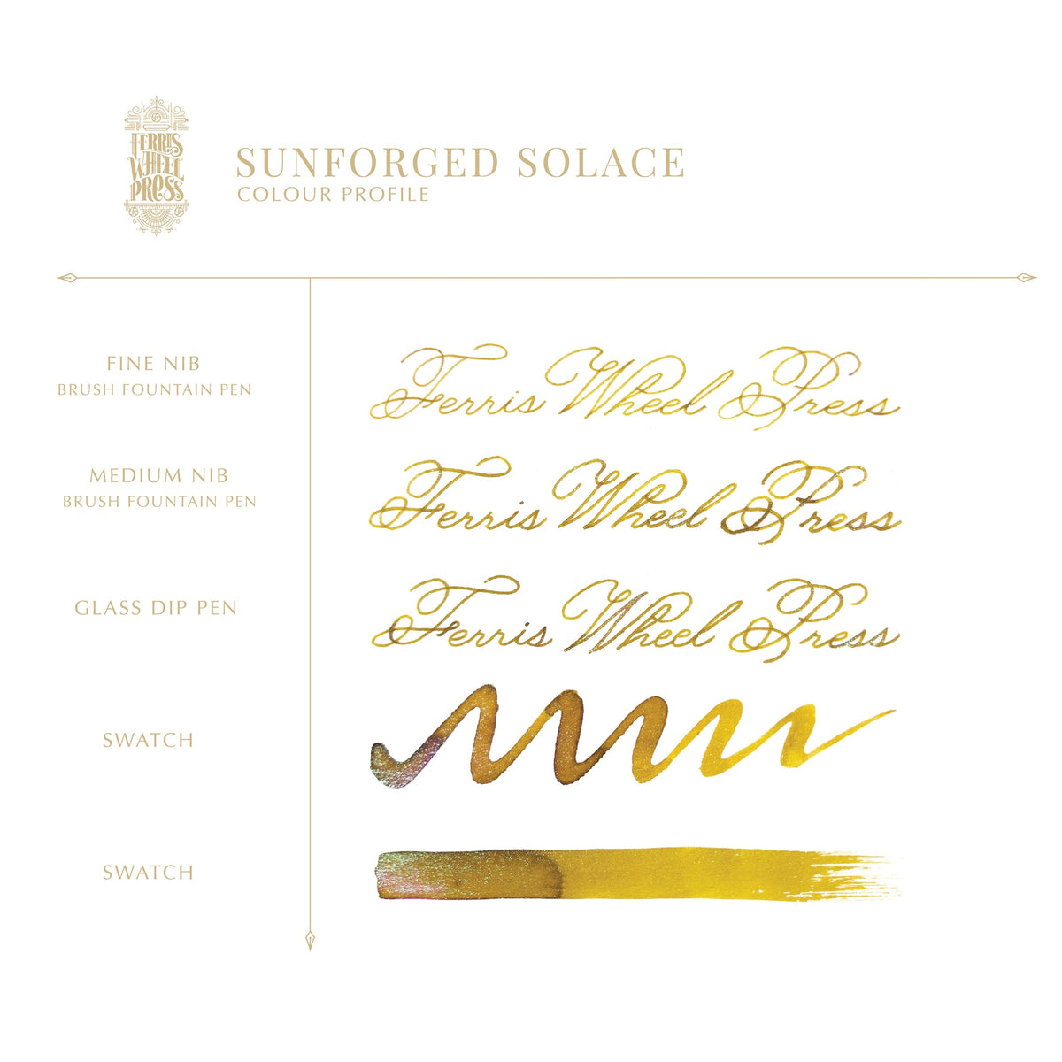 Blekk til fyllepenn 20 ml – Sunforged Solace