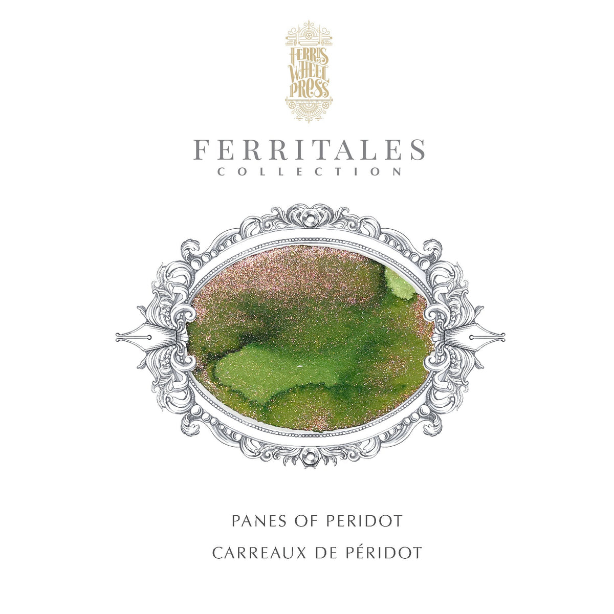 Blekk til fyllepenn 20 ml – Panes of Peridot