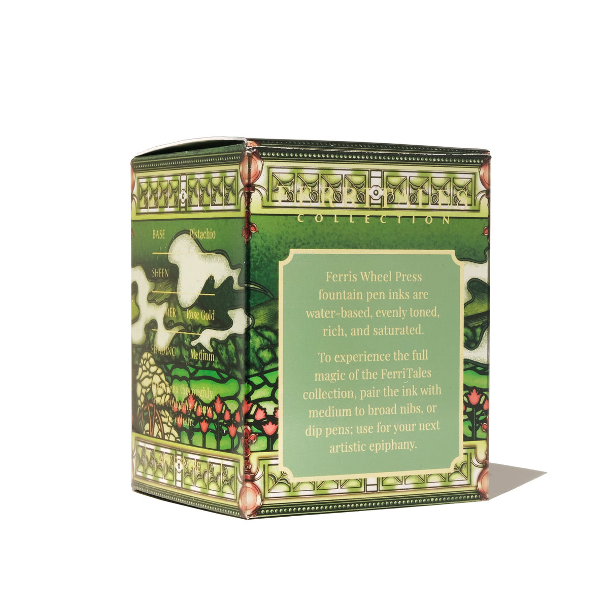 Blekk til fyllepenn 20 ml – Panes of Peridot
