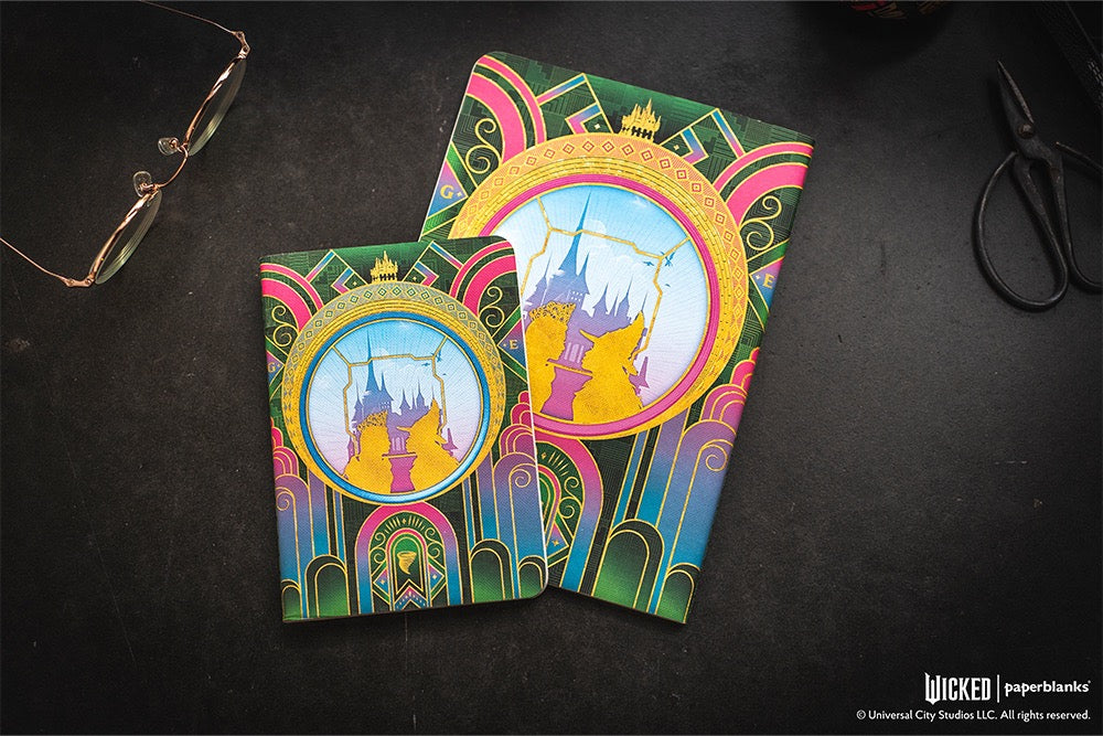 Ozmopolitan -  Wicked kladdebok Paperblanks (heftet)