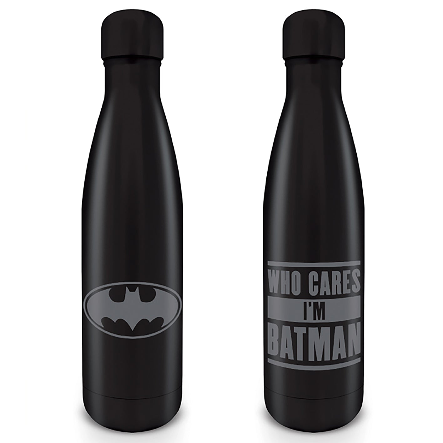 Batman drikkeflaske – who cares i'm a batman