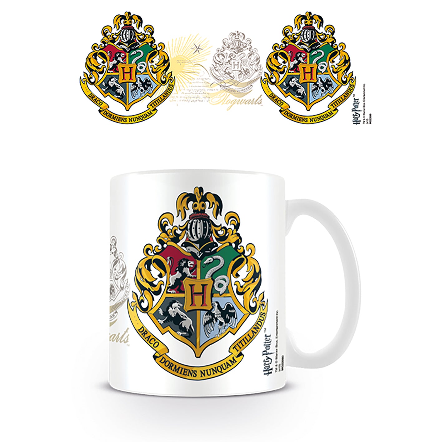 Harry Potter kopp – hogwarts crest mug