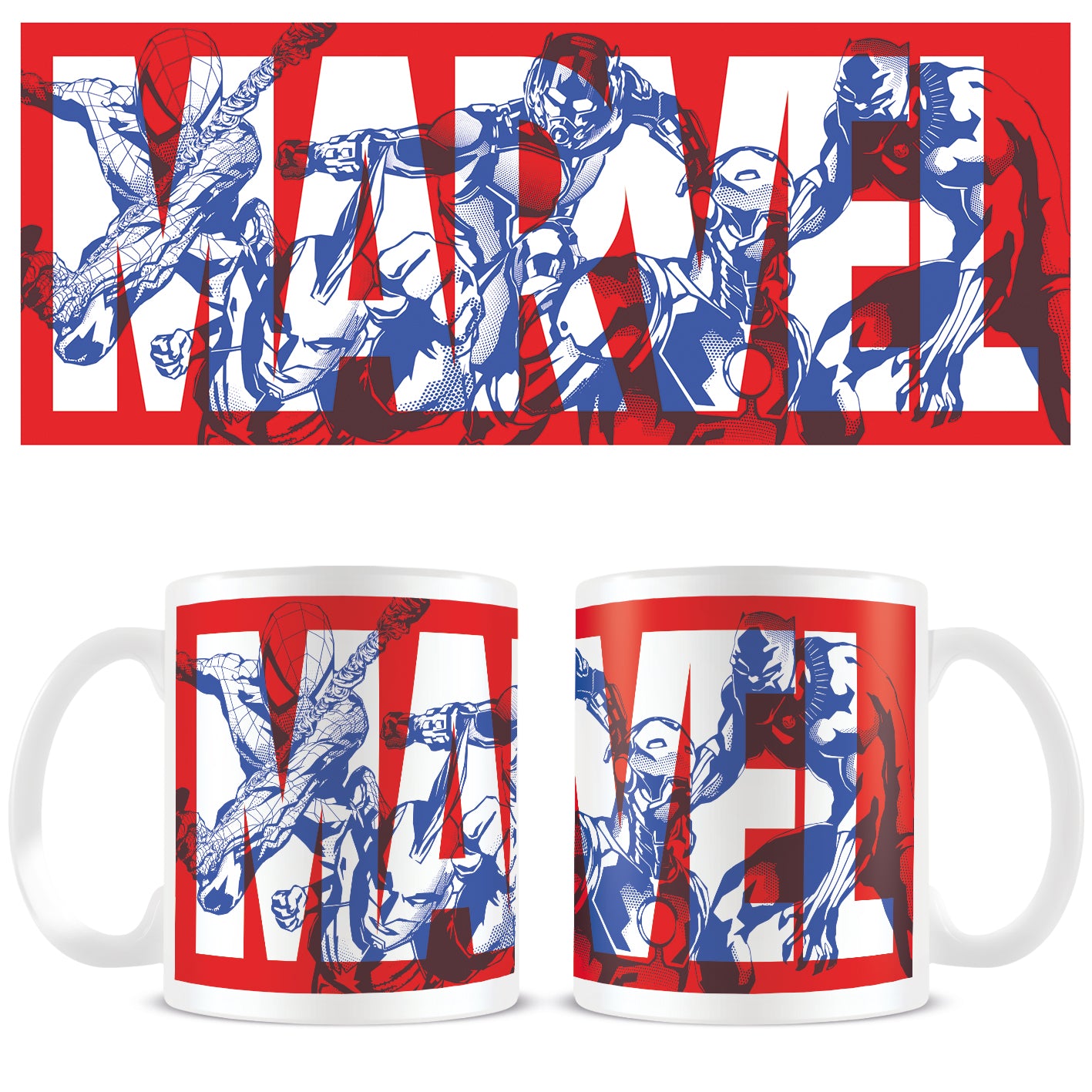 Marvel kopp – halftone