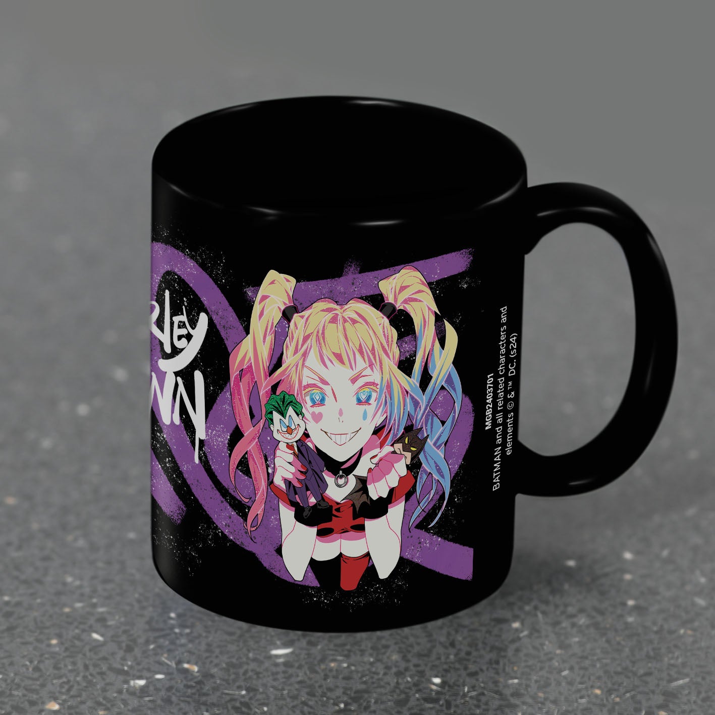 Batman kopp – Harley Quinn pigtails