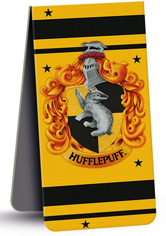 Harry Potter bokmerke – colourful crest Hufflepuff