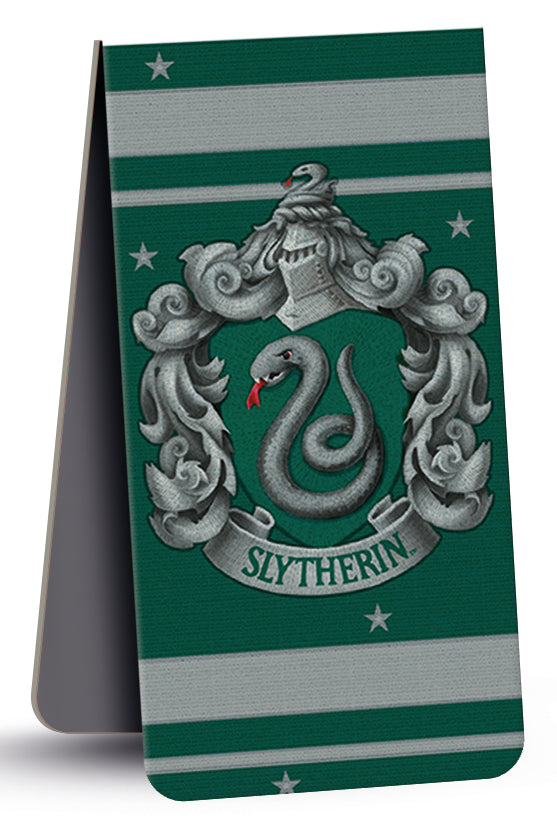 Harry Potter bokmerke – colourful crest Slytherin