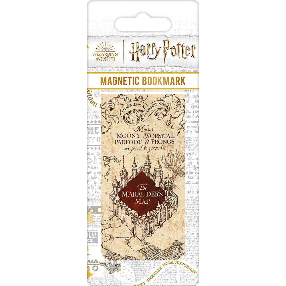 Harry Potter bokmerke – the marauder's map