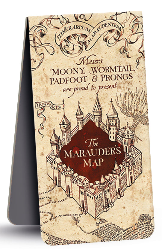 Harry Potter bokmerke – the marauder's map