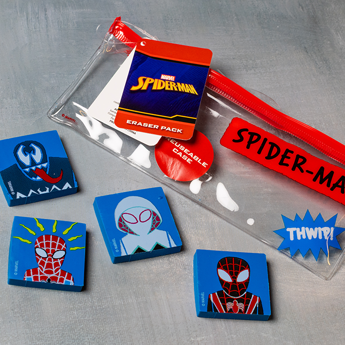 Spider-Man viskelær – spider-man sketch