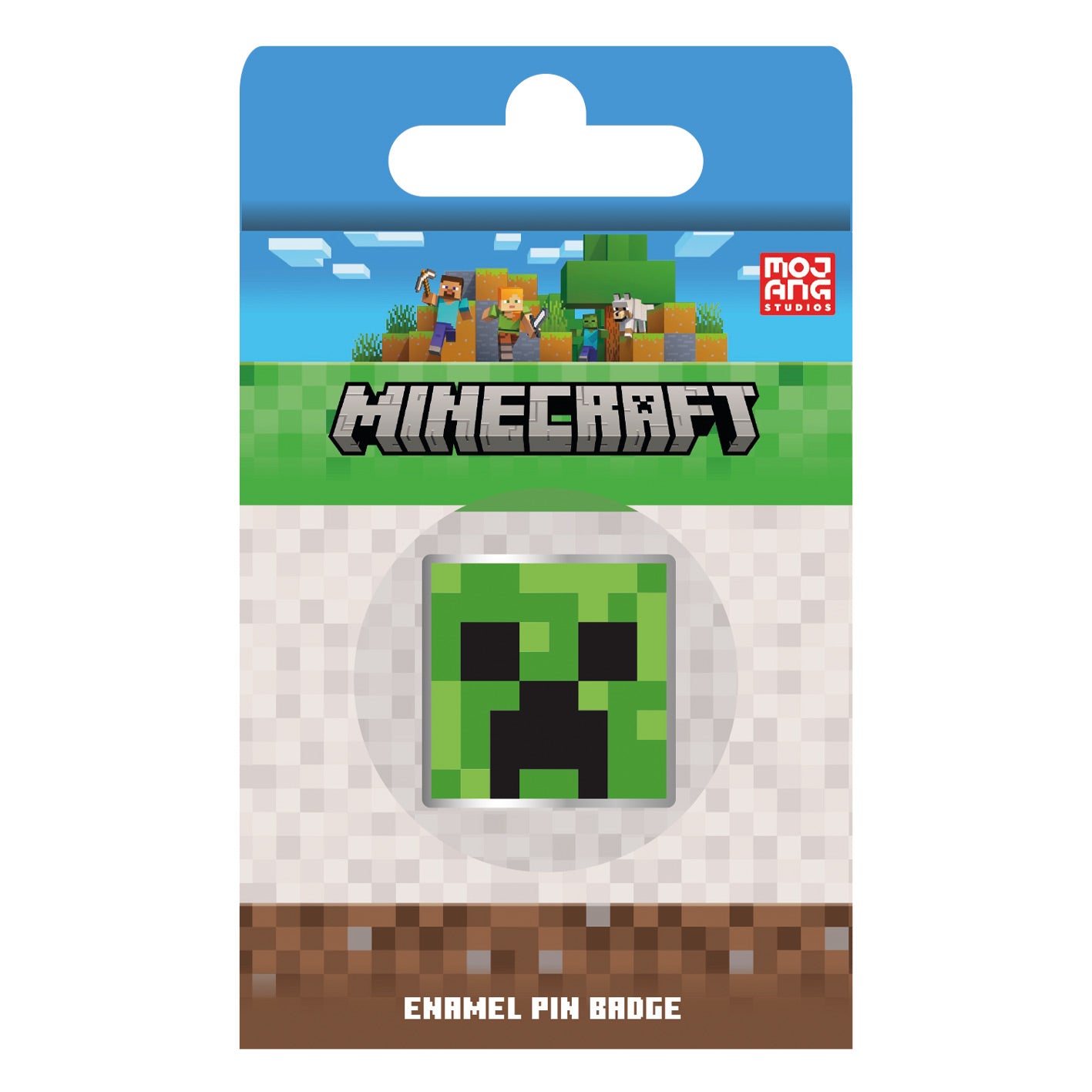 Minecraft pin – creeper