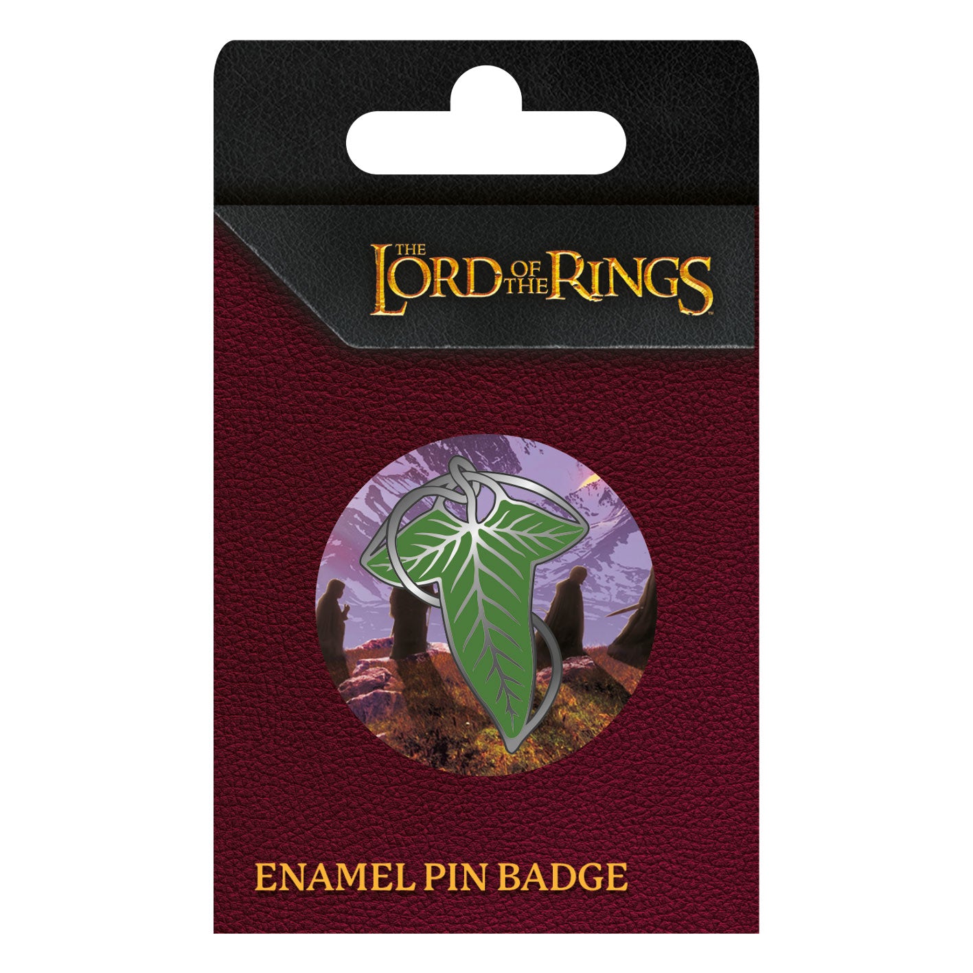 Ringenes Herre pin – the leaves of lorien