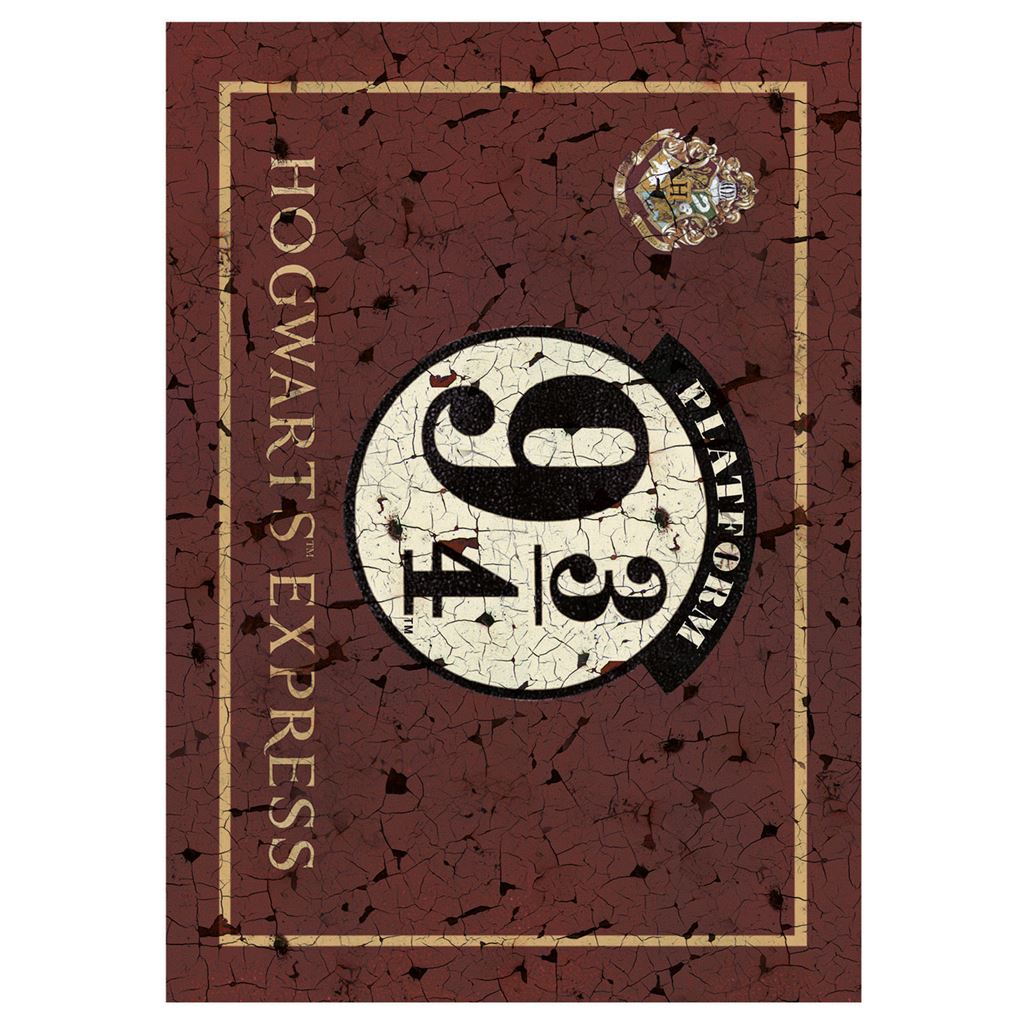 Harry Potter postkort – platform 9¾