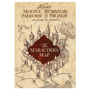 Harry Potter postkort – marauder's map