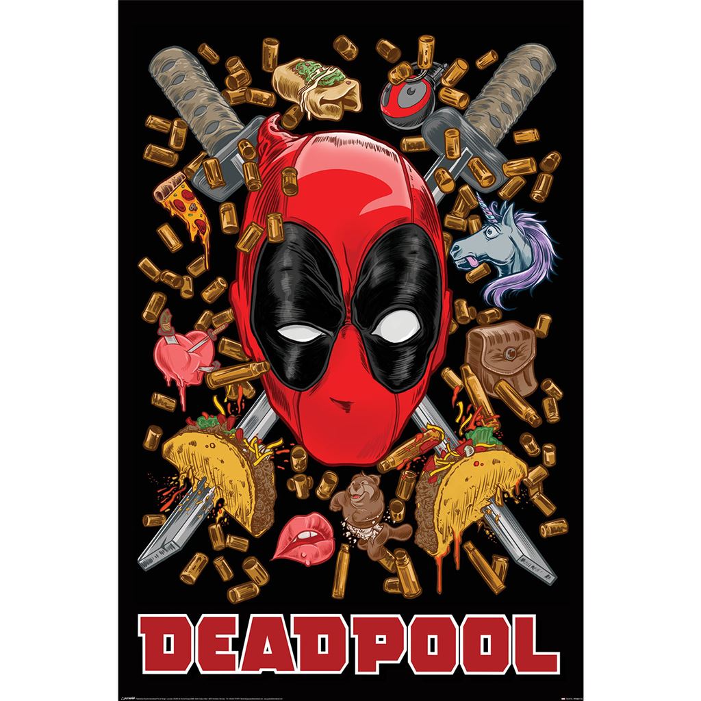 Deadpool plakat – chimichanga