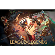 League of Legends plakat – riot