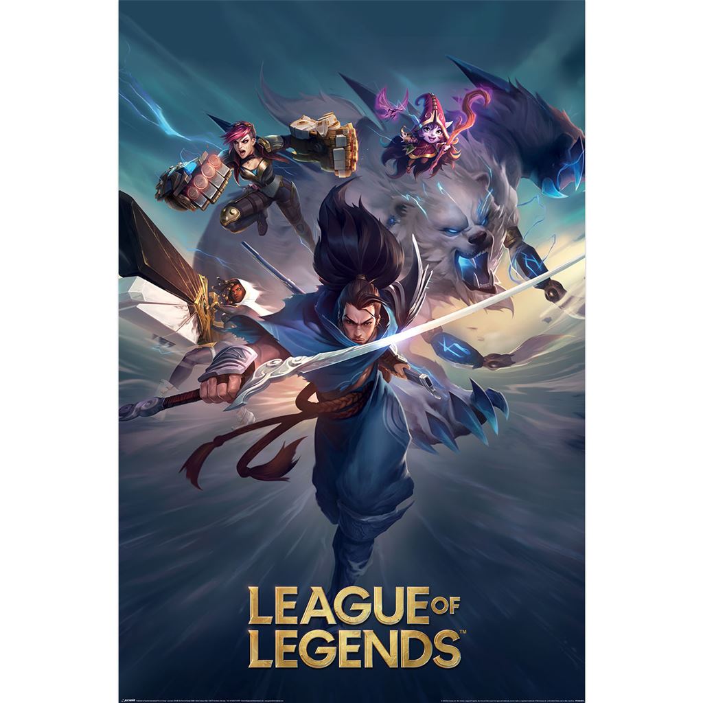League of Legends plakat – keyart