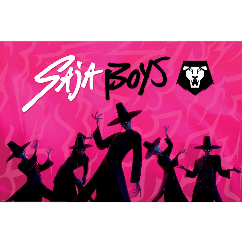 K‑Pop Demon Hunters plakat – idol