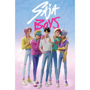 K‑Pop Demon Hunters plakat – saja boys