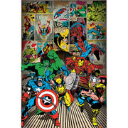 Marvel plakat – here come the heroes maxi poster