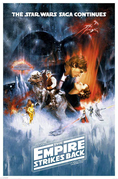 Star Wars plakat – The Empire Strikes Back maxi poster