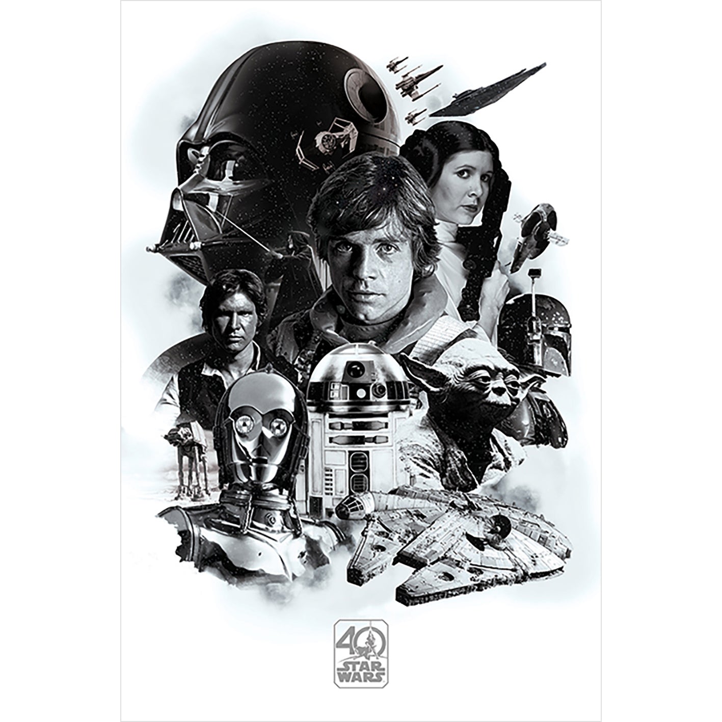 Star Wars plakat – montage