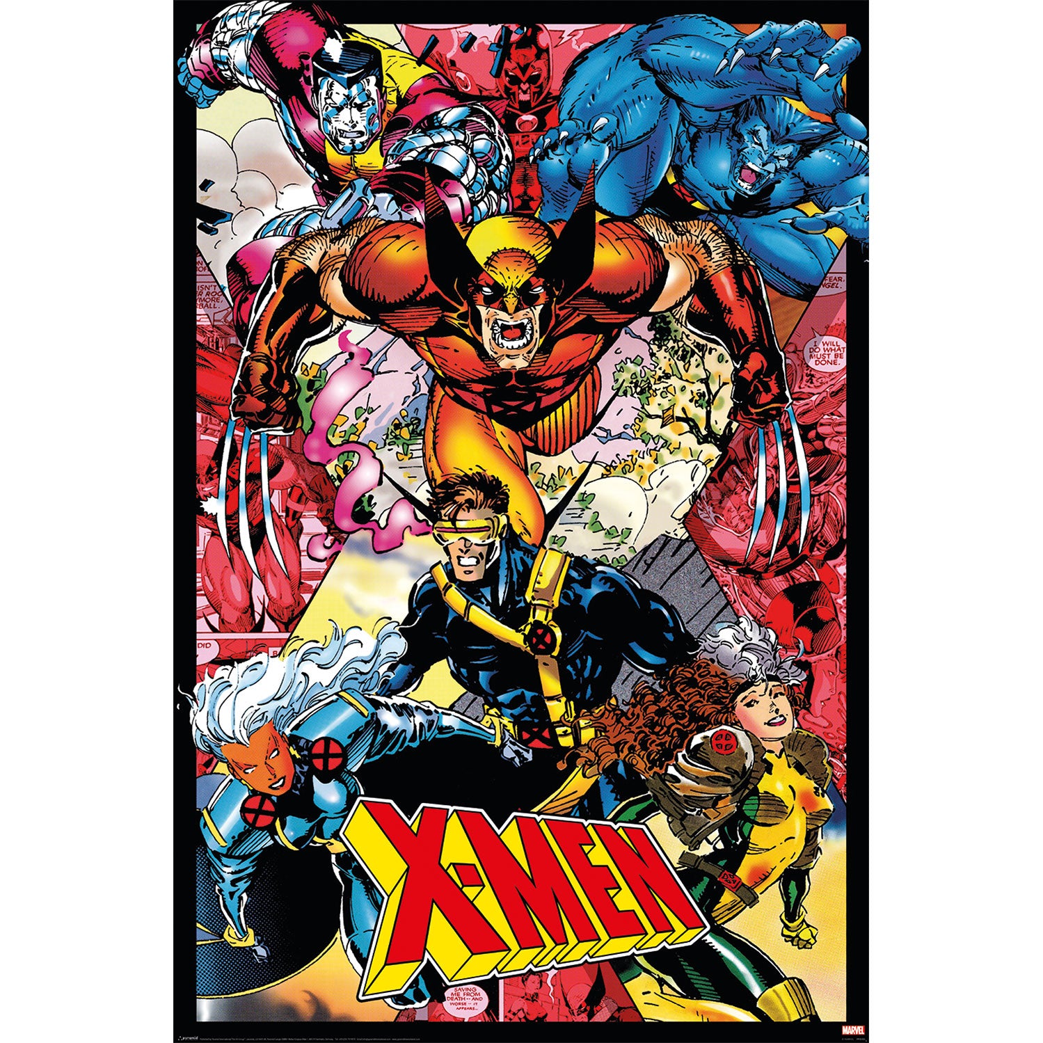 X-Men plakat – uncanny