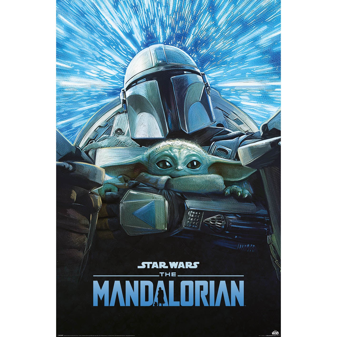 The Mandalorian plakat – lightspeed