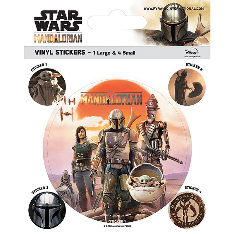 The Mandalorian klistremerker – legacy