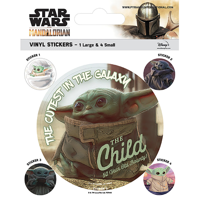 The Mandalorian klistremerker – the child
