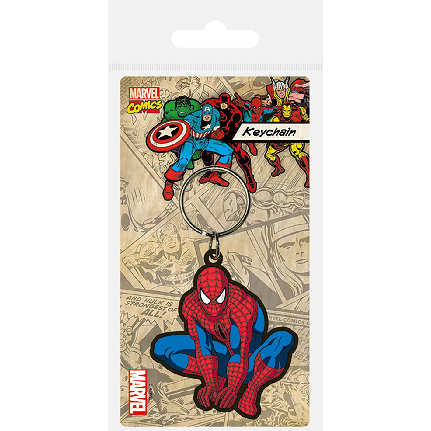 Spider-Man nøkkelring – man pvc keychain