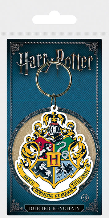 Harry Potter nøkkelring – colourful crest hogwarts