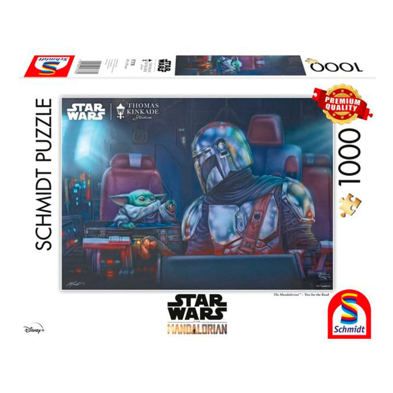 Star Wars - The Mandalorian Two for the Road puslespill 1000 brikker