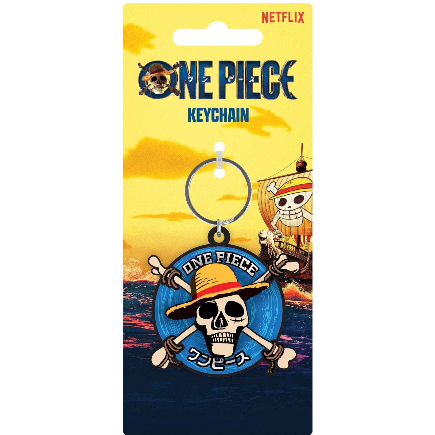 One Piece nøkkelring – straw hat crew