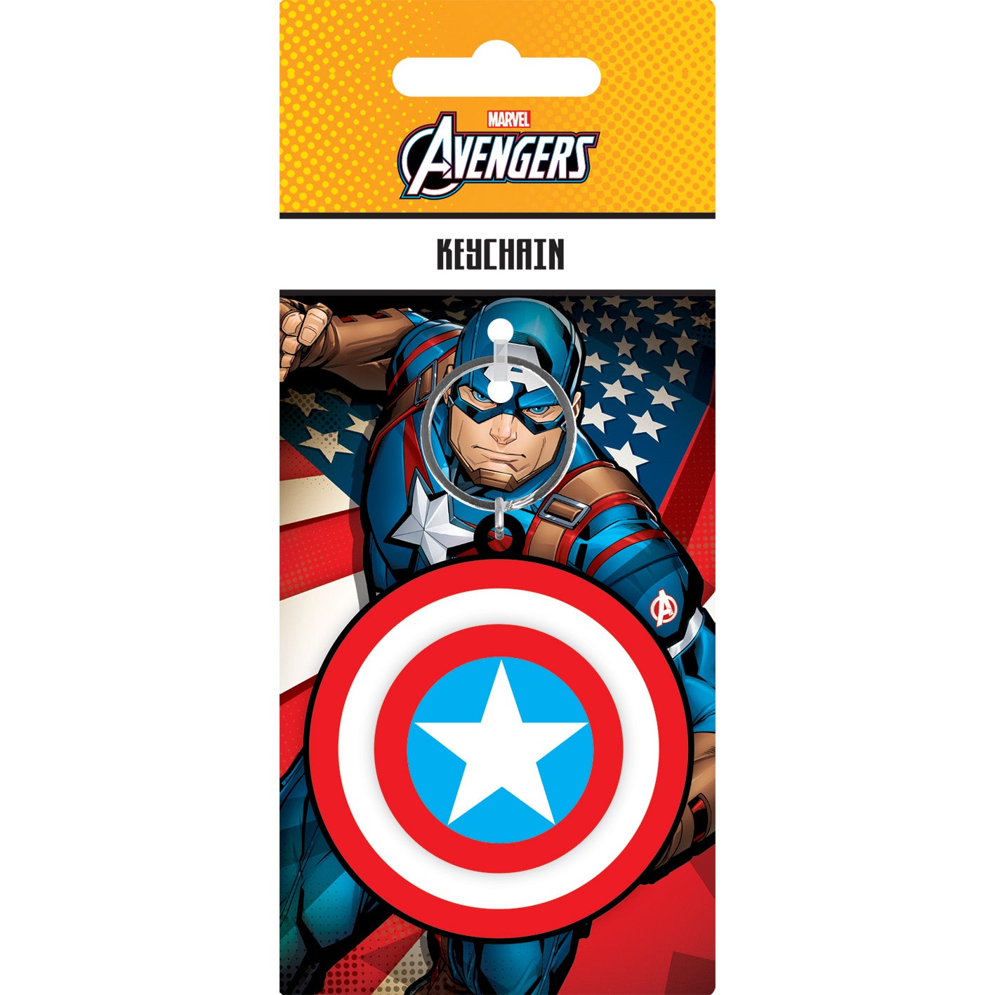 Captain America nøkkelring – shield
