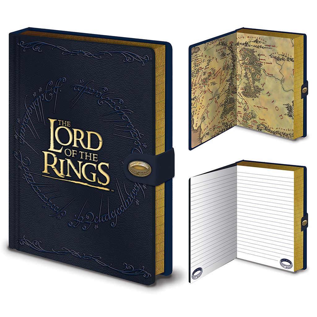 Ringenes Herre notatbok – lord of the rings a5 premium notebooks