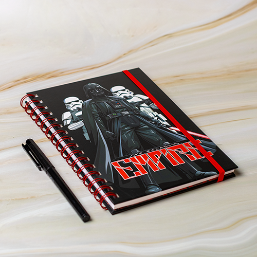 Star Wars notatbok – dark side