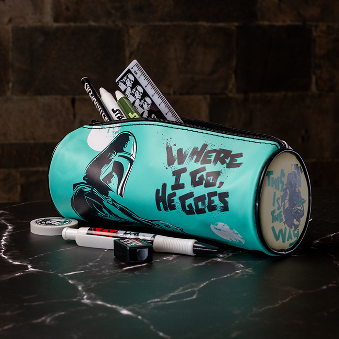 Star Wars pennal med Mandalorian design