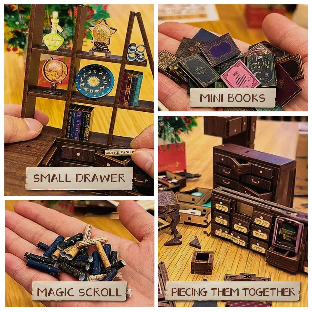 Magic Pharmacist - Book nook byggesett