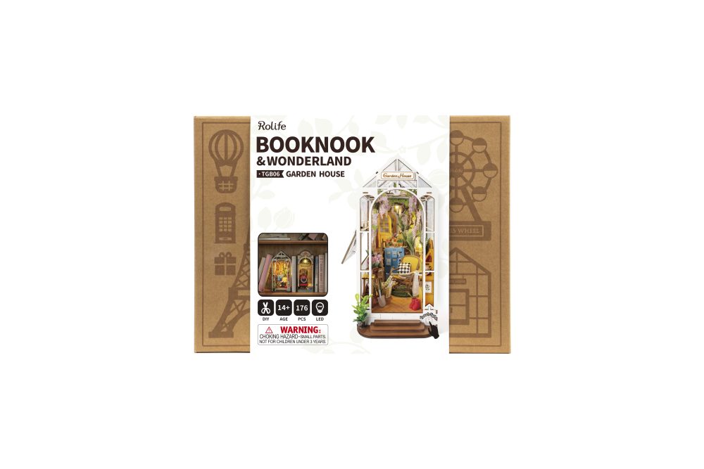 Garden House – Rolife book nook
