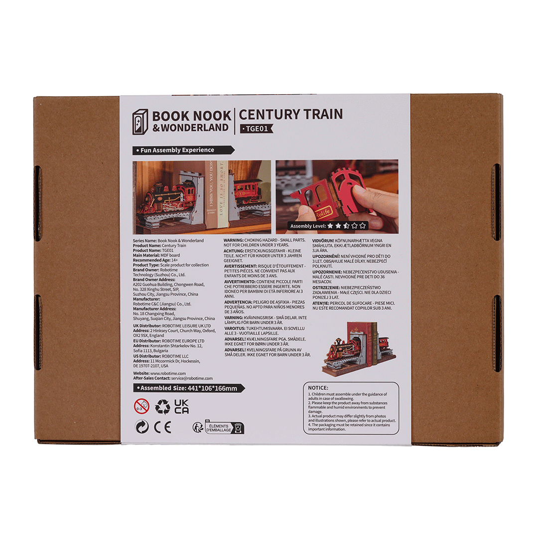 Century Train – Rolife book nook