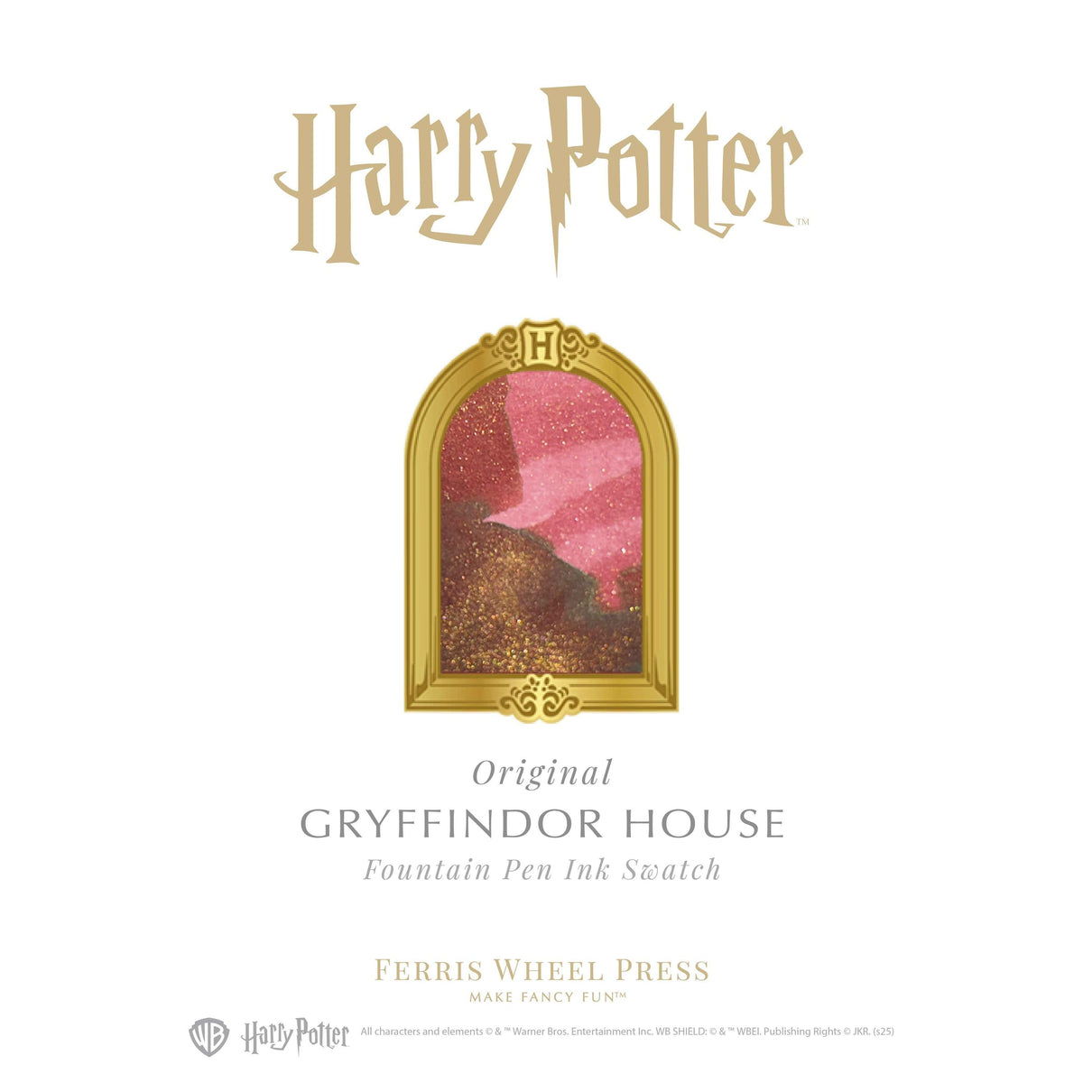 Harry Potter blekk til fyllepenn – Gryffindor