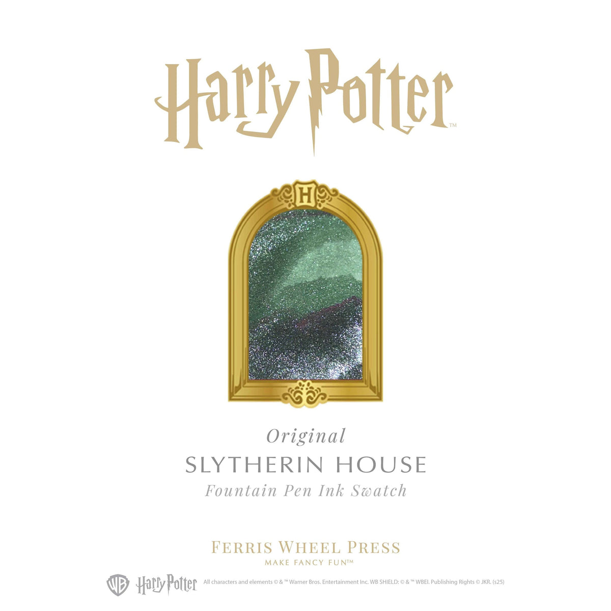 Harry Potter blekk til fyllepenn – Slytherin