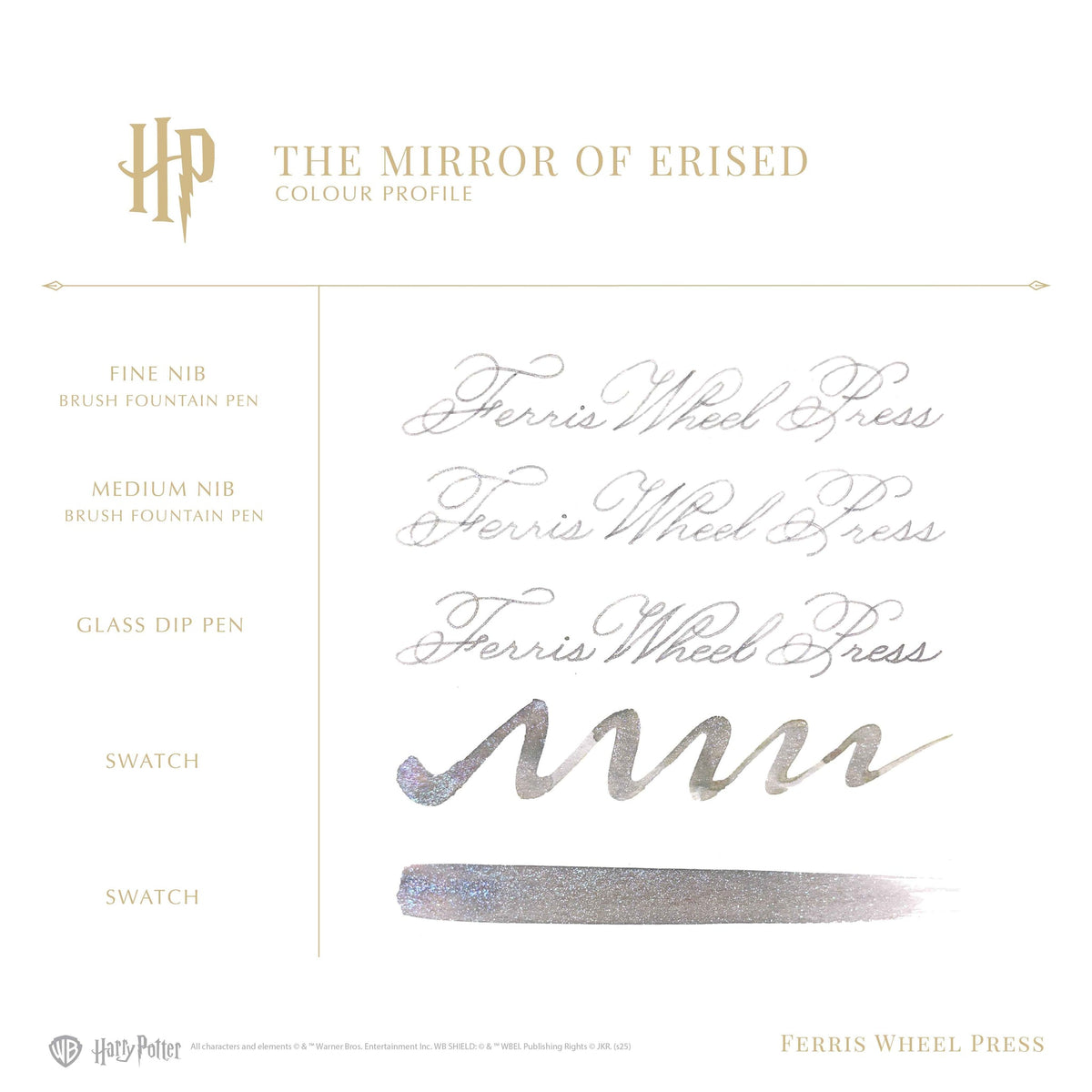 Harry Potter blekk til fyllepenn – The Mirror of Erised