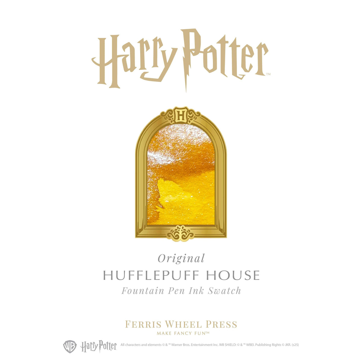 Harry Potter fyllepenn og blekk – Hufflepuff