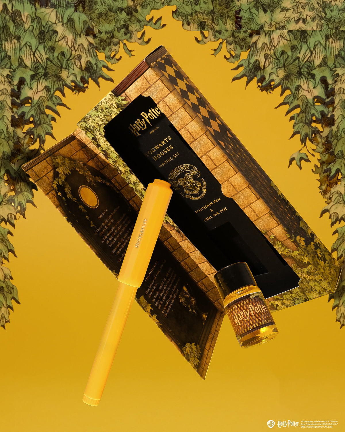 Harry Potter fyllepenn og blekk – Hufflepuff